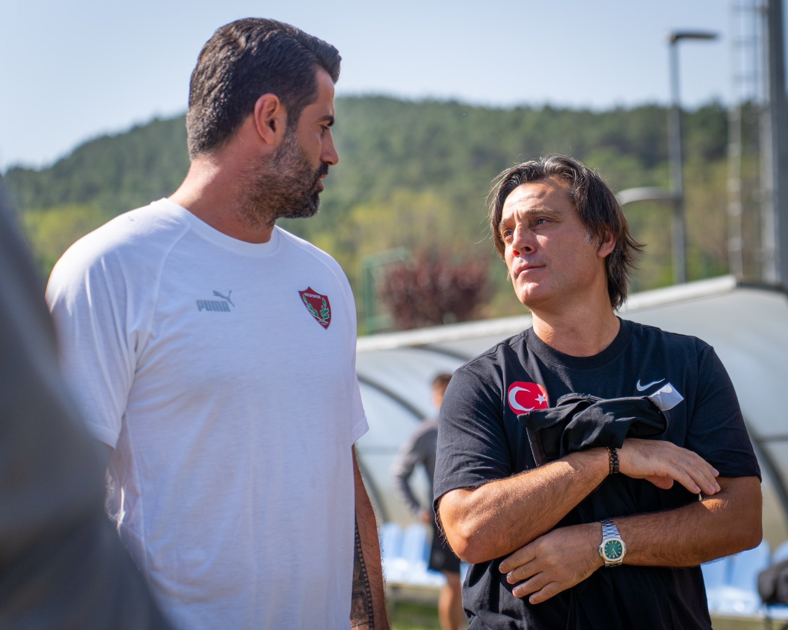 Montella Hatayspor kampını ziyaret etti