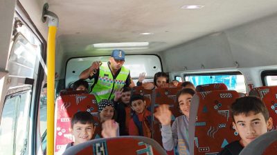 İçişleri Bakanı Ali Yerlikaya, ülke genelinde çocukların okullarına güven içinde