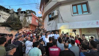 Çevre, Şehircilik ve İklim Değişikliği Bakanı Mehmet Özhaseki, Hatay'da kentsel