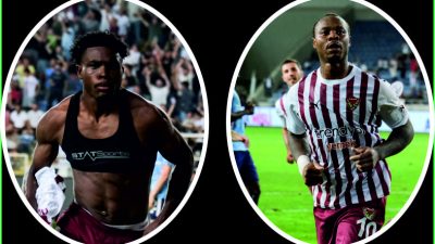 Hatayspor’un iki yabancı yıldızı Dele Bashiru ile Carlos Strandberg ligde