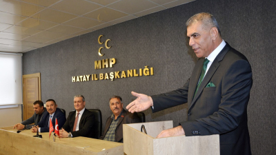Milliyetçi Hareket Partisi Hatay İl Başkanı Mehmet Fevzi Altay, ilçe