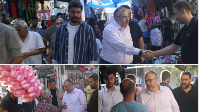 Depremden etkilenen Kunduracılar Çarşısı’nın akıbeti hâlâ belirsizliğini koruyor.  Saadet Partisi