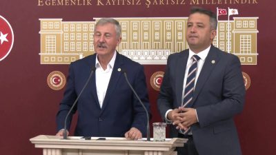 Saadet Partisi Grup Başkanı Selçuk Özdağ ve Grup Başkanvekili İsa