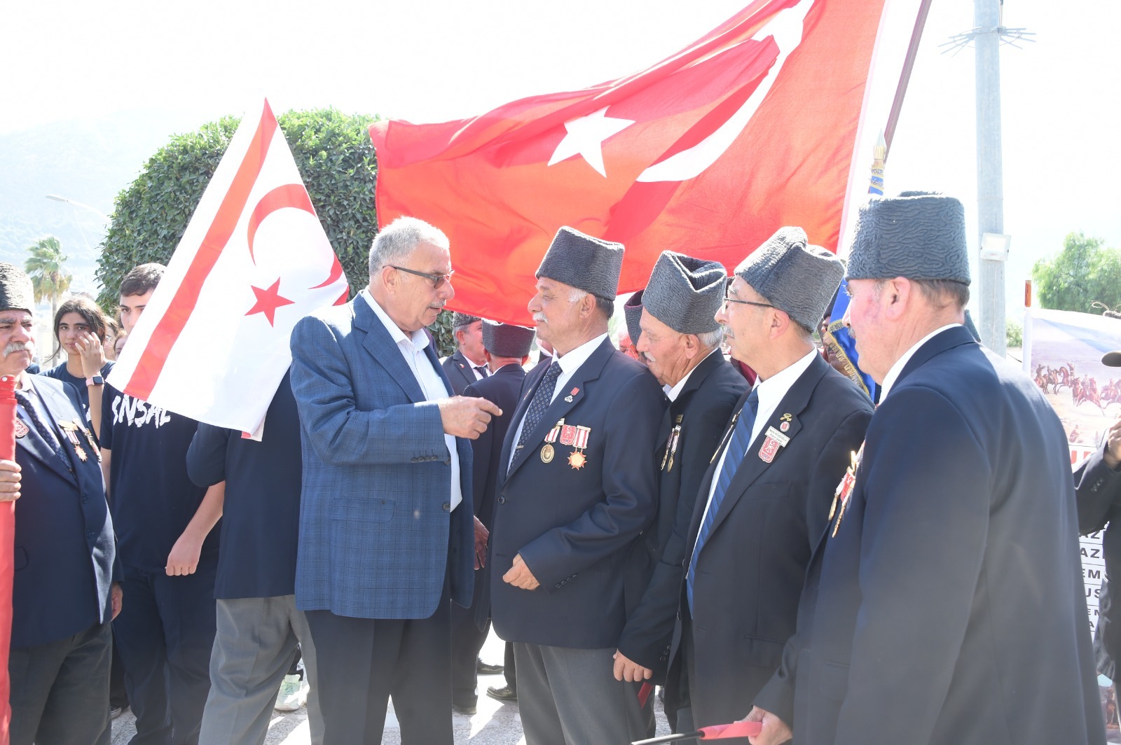 Başkan Yılmaz Gaziler Günü kutlama törenine katıldı