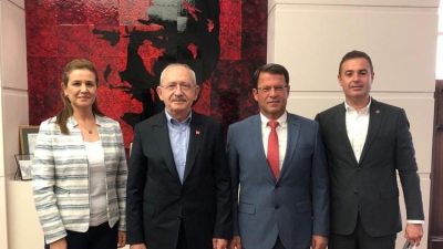 Samandağ Belediye Başkanı Refik Eryılmaz, gittiği Ankara’da genel merkezde Genel