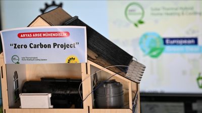 Meslek liseliler, depremzede öğrenciler için güneş panelli konteyner sınıf üretiyor