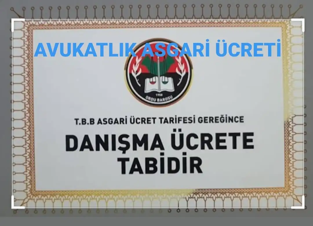 Avukatlık ücretleri enflasyon oranında zamlandı