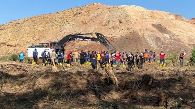 Aksaray’da meydana gelen selde annesiyle birlikte sele kapılan ve kaybolan