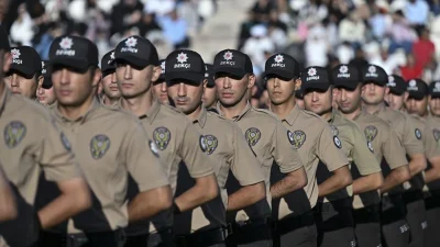 Ankara Gölbaşı Polis Akademisi’nde Çarşı ve Mahalle Bekçiliği Mezuniyet Töreni’nde