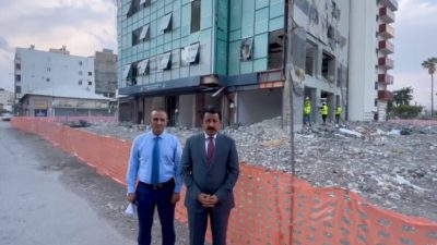 6 Şubat depreminde büyük hasar alan ve ağır hasarlı olarak