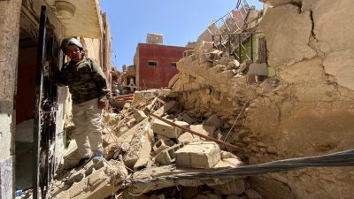 Fas’ta meydana gelen depremde ölenlerin sayısı artıyor. Fas İçileri Bakanlığı