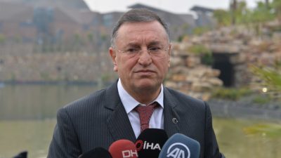 Hatay Büyükşehir belediye başkanı Lütfü Savaş Reyhanlı Barajı projesinin Amik