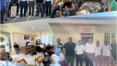 Saadet Partisi Hatay Milletvekili Necmettin Çalışkan, Altınözü ilçesini ziyaret ederek,
