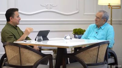 DEVA Partisi Genel Başkanı Ali Babacan YouTube kanalında yayınladığı “Ali