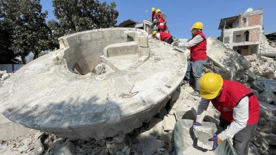 Kahramanmaraş merkezli depremlerde, Hatay ve ilçelerinde Vakıflar Genel Müdürlüğü sorumluluğundaki