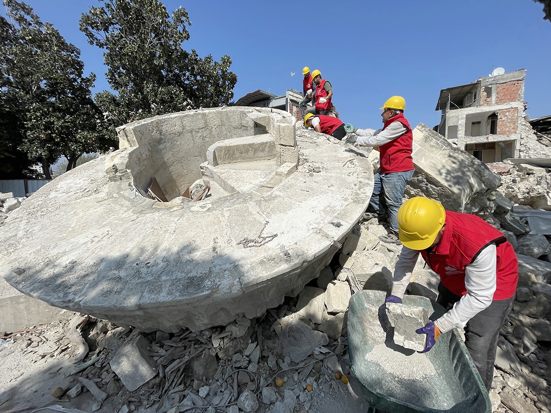 Hatay’da depremde zarar gören vakıf eserlerinden 30’unda restorasyon başlatıldı