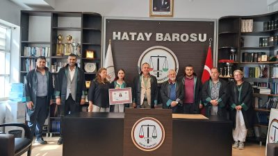 İlimiz ilçe adliyelerinde stajyerlik süreçlerini başarıyla tamamlayan toplam 12 avukat,