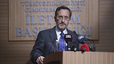 Cumhurbaşkanlığı İletişim Başkanı Altun, İsrail-Filistin çatışmasına ilişkin, "Yalan haber yaymak,