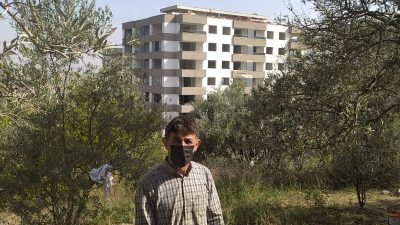 Antakya’ya bağlı Günyazı mahallesi içinde yer alan ve ağır hasarlı