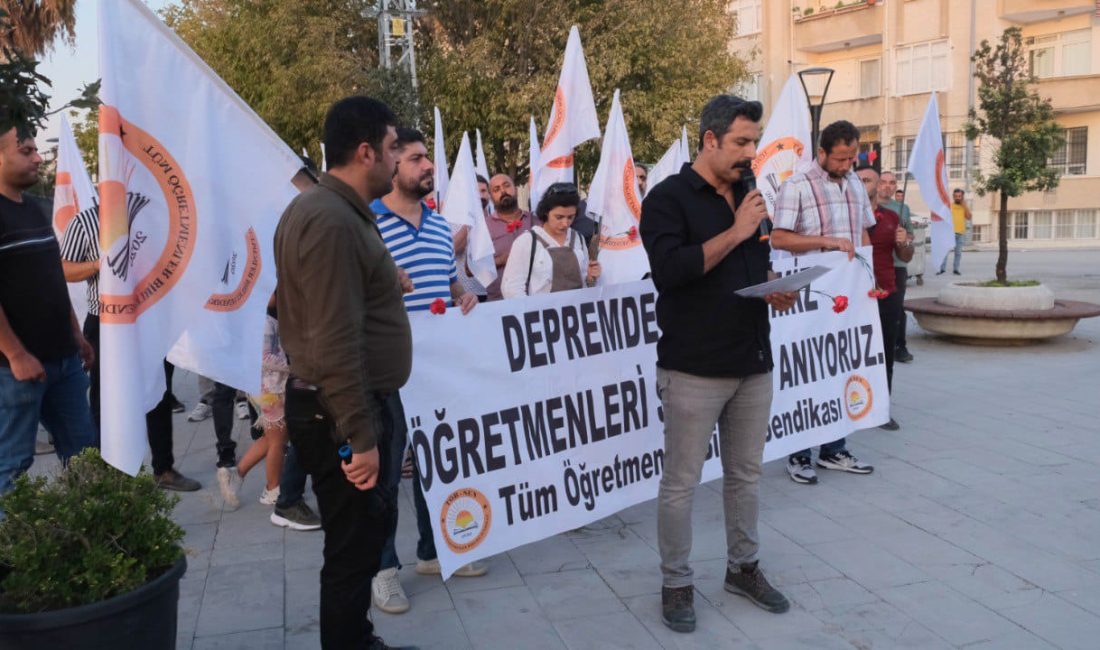 Tüm Öğretmenler Birliği Sendikası Dünya Öğretmenler Günü dolayısıyla anlamlı bir