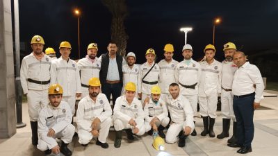 Samandağ sahilindeki konsere katılanlar hayran kaldı.