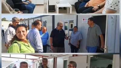 Hatay Eğitim ve Araştırma Hastanesi Başhekimi Dr. Sıtkı SÖNMEZ, Sahra