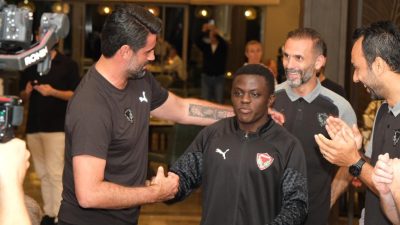 Hatayspor’un alt yapıdaki Kamerunlu yeteneği FANCK NEYOU, 18. yaş günü