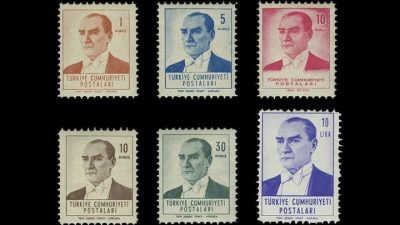 PTT AŞ., “Atatürk ve Cumhuriyet” konulu resmi posta pulunu tedavüle
