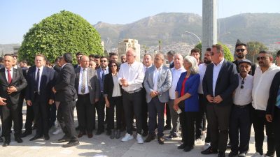 Memleket Partisi Genel Başkanı Muharrem İnce, Hatay‘da ziyaretlerde bulundu. İnce, Antakya