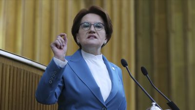 İYİ Parti Genel Başkanı Meral Akşener partisinin Meclis grup toplantısında