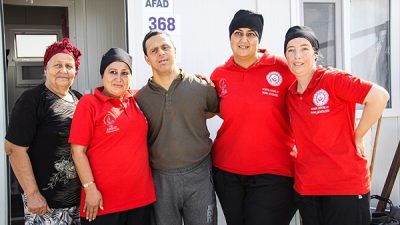 Hatay’ın Arsuz ilçesinde, Kaymakamlık Sosyal Yardımlaşma ve Dayanışma Vakfı tarafından