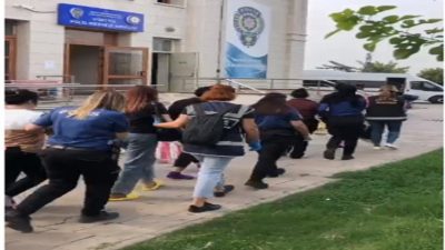 Hatay’da çalışma izni olmayan 11 yabancı uyruklu kadın yakalandı. Hatay’da