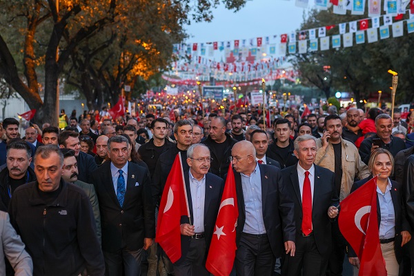 Başkentte muhteşem kutlama!