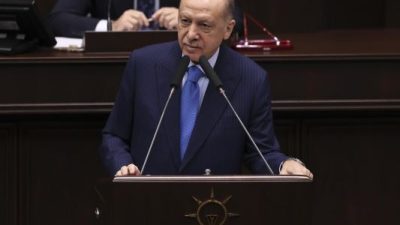 AKP Genel Başkanı ve Cumhurbaşkanı Erdoğan Grup toplantısında yaptığı konuşmada