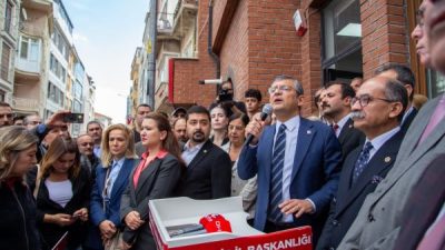 Cumhuriyet Halk Partisi Genel Başkan Adayı Özgür Özel, “Bizim örgütümüzü