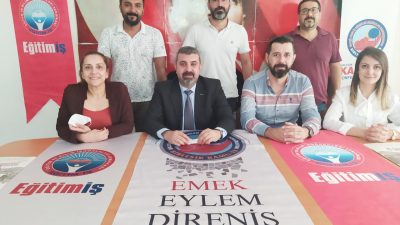 Hatay Eğitim İş Şube Başkanı Mustafa Günal Ankara eylemiyle ilgili