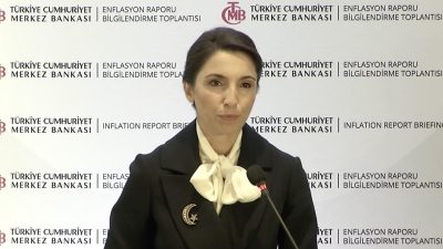 Türkiye Cumhuriyet Merkez Bankası (TCMB) Başkanı Hafize Gaye Erkan, 2023