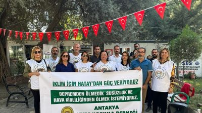 Antakya Çevre Koruma Derneği 4 Kasım “ İklim İçin Güç