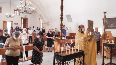 Hatay’da yaşayan Ortodoks Hristiyanların her hafta sonu Arsuz İlçesindeki Ortodoks