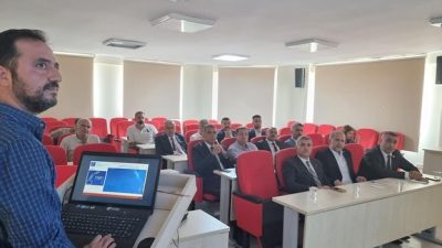 İnşaat Mühendisleri Odası Hatay şubesi yönetici ve üyeleri, çeşitli kurumlara