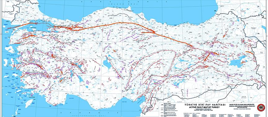 Yeni fay hatları keşfedildi