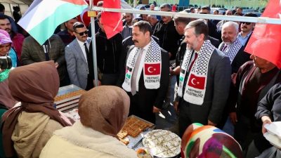 Geçtiğimiz hafta sonunda ilimizde geliri Filistinli mağdurlara aktarılmak üzere bir