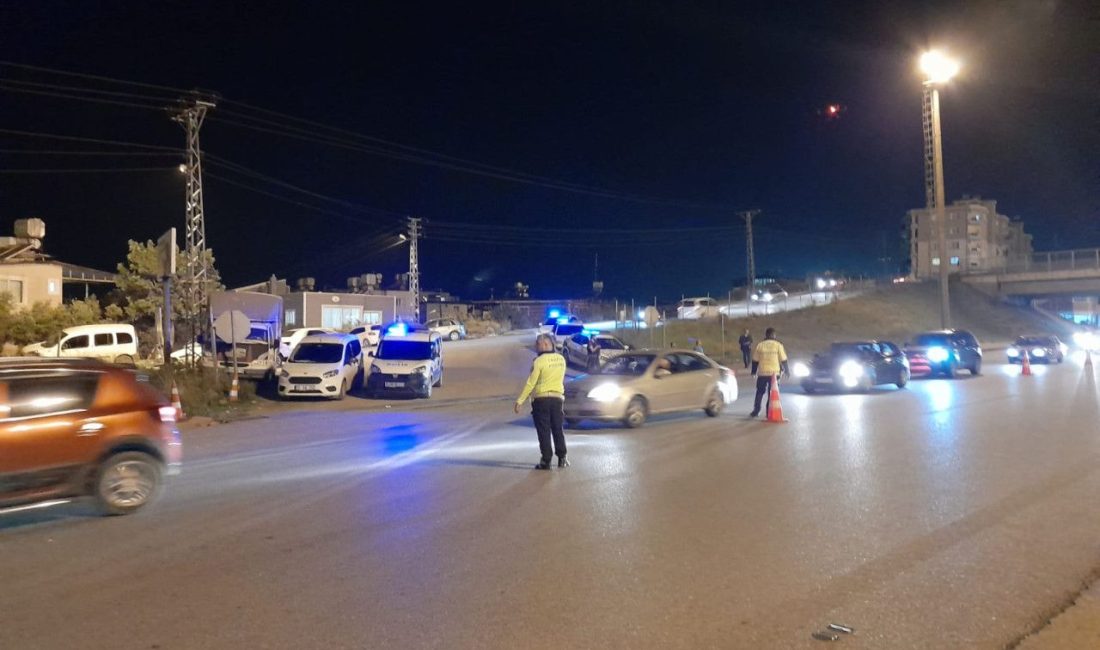 Hatay’ın Dörtyol ilçesinde, polis