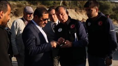 Antakya’ya bağlı Dikmece’de yapımı süren Toplu konutlarla ilgili süreç hızla