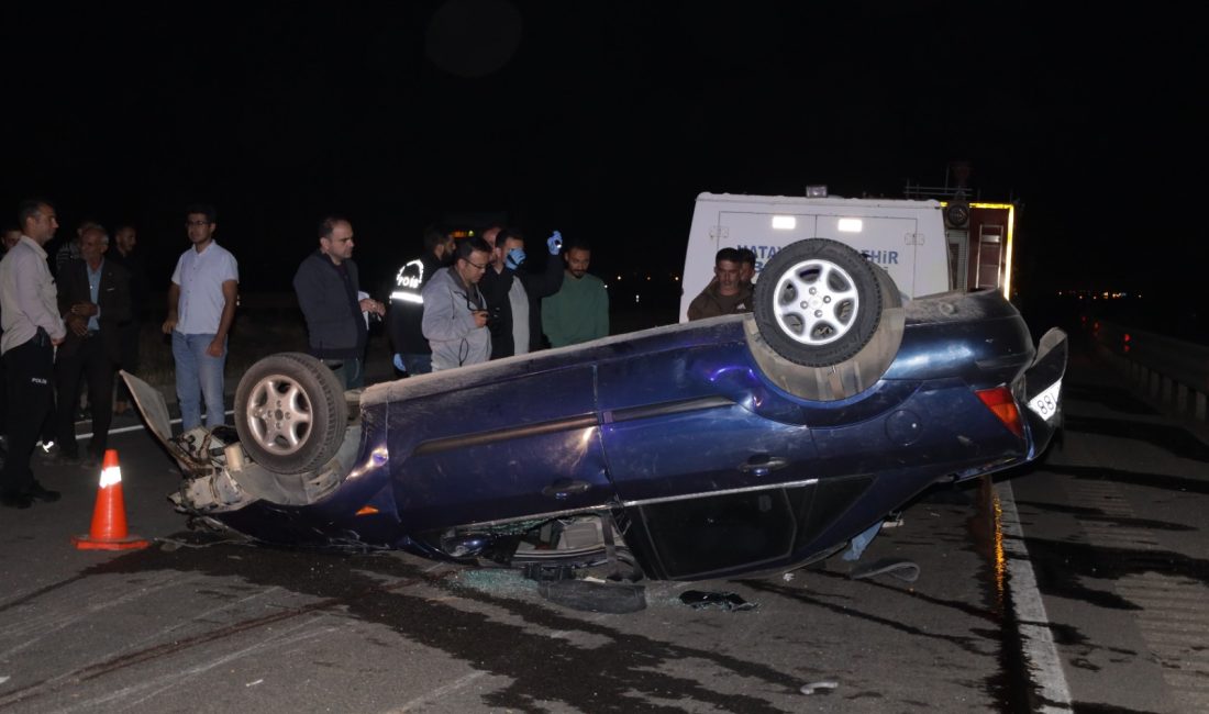 Hatay’ın Hassa ilçesinde devrilen