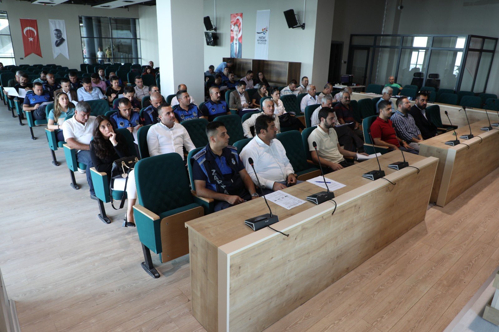 Hatay Büyükşehir Belediyesi, iş güvenliği eğitimi düzenledi