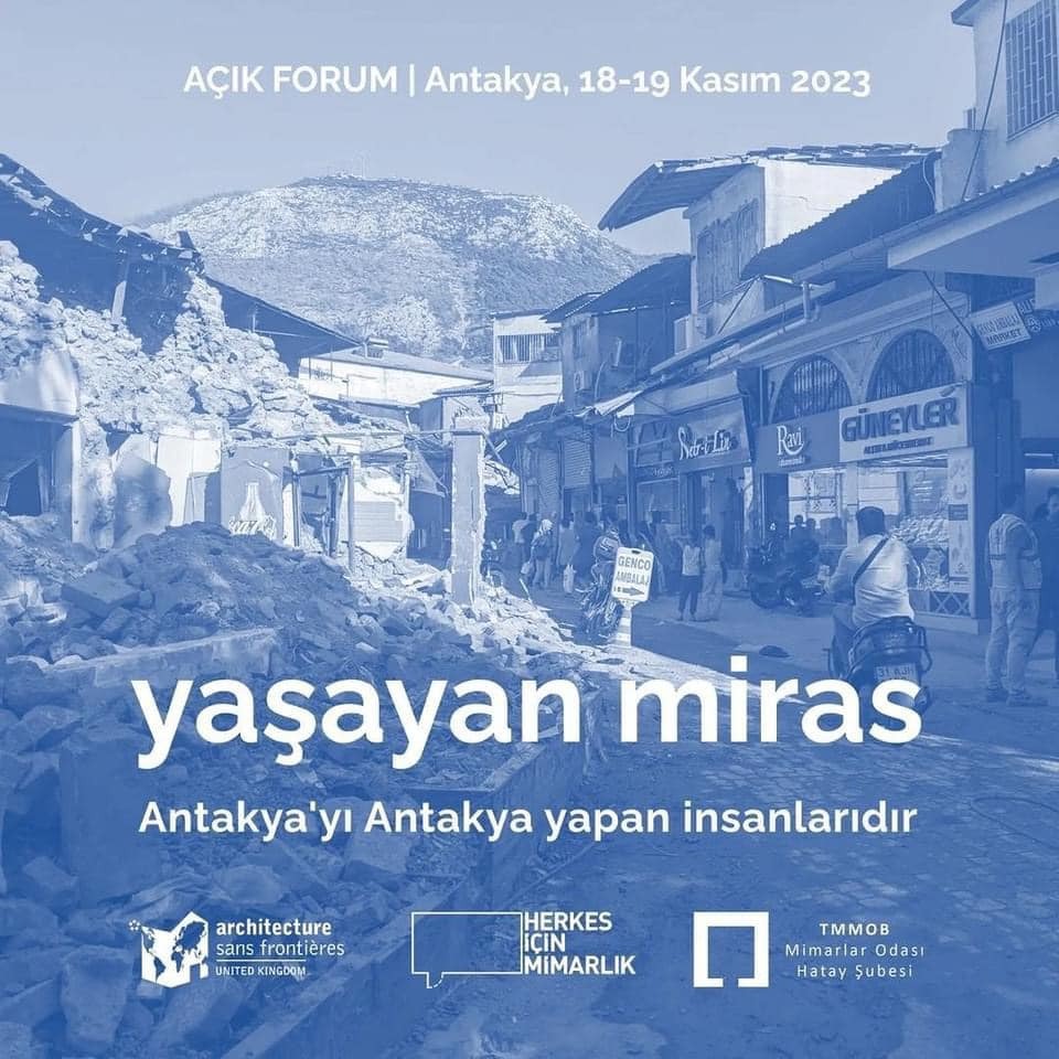 Antakya bu kez forumda konuşulacak