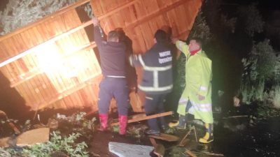 Dün Hatay’da yer yer çok etkili olan şiddetli fırtına sonucu