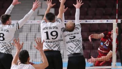 AXA Sigorta Efeler Ligi’nde Hatay Büyükşehir Belediyespor erkek Voleybol Takımı