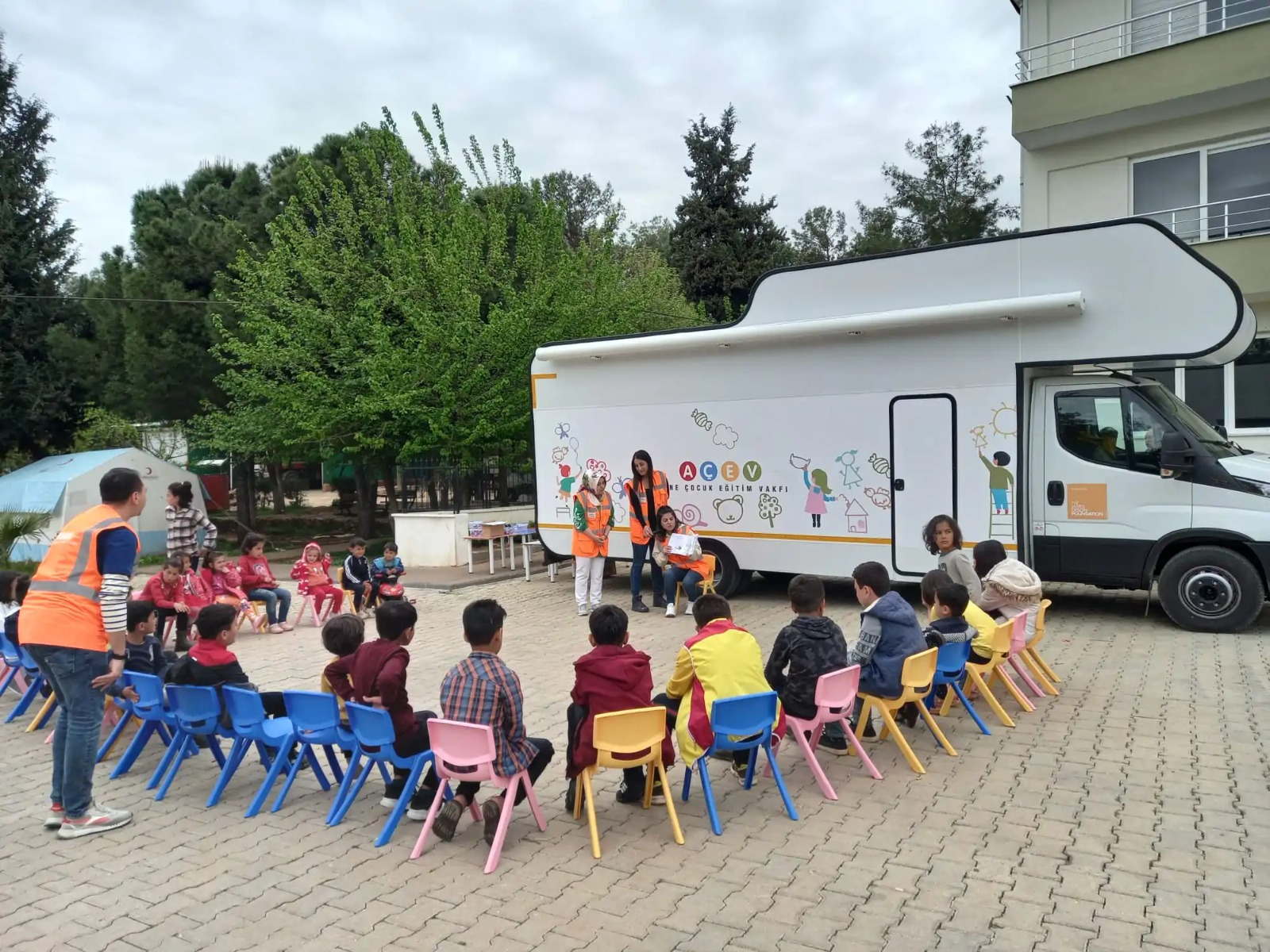 Hatay’da çocuk ve aile merkezleri kuruldu